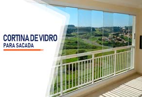 Cortina de Vidro para Sacada Mauá Alto da Boa Vista SP